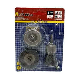 فرچه سیمی مدل jt-3 مجموعه 3 عددی