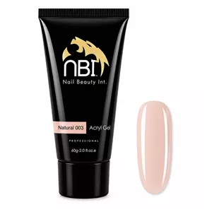 پلی ژل کاشت ناخن nbi کد03 حجم 60 میل رنگ صورتی