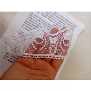 هدبند مو مهره دوزی شده