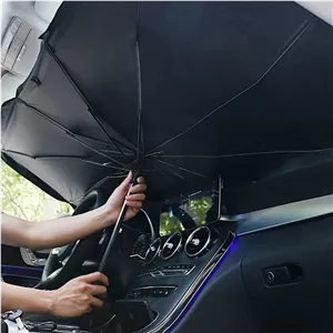 سایبان چتری آفتابگیر شیشه جلو خودرو Umbrella Sunshade Front Window Car