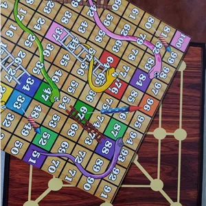 بازی فکری منچ و شطرنج مدل Family Challenge کد 6X1کدm261