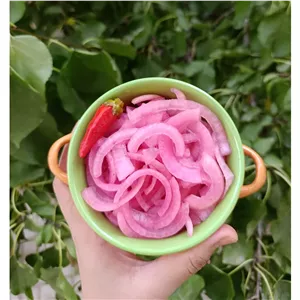 ترشی پیاز خلالی. پیاز ترش. ترشی خانگی (800 گرم)