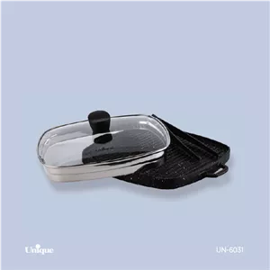 گریل مربع 28 دربدار با انبر یونیک کد UN-6031