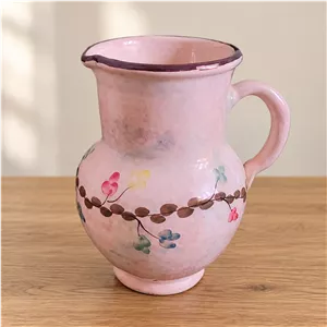 پارچ آب سفالی مدل ابر وباد 