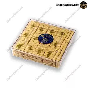 نان چرخی پسته رضا - کریستال مربع