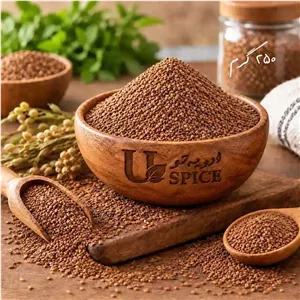 کنجد قهوه ای 250 گرم برای تهیه نان، شیرینی، ارده، حلوا و انواع خوراکی.