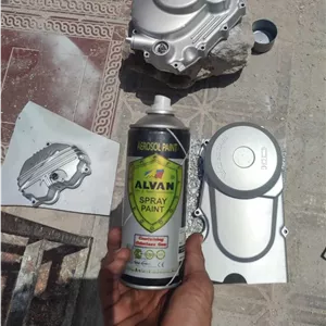 اسپری رنگ نسوز انجین هندا الوان تهران مناسب برای رنگ انجین قاب زنجیر پوسته کمک