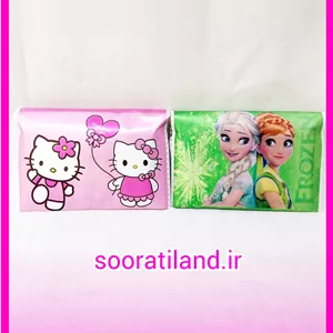 دستمال کاغذی جیبی فانتزی طرح کارتونی