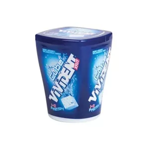 آدامس بشکه ای ویویدنت مدل cube نعنا _ 86 گرم