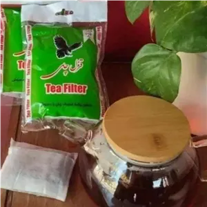 فیلتر چای یکبار مصرف قزل چای 50 عددی 