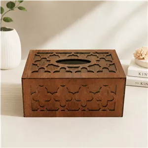 جعبه دستمال ام دی اف 3 میل