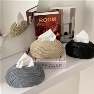 جا دستمال کاغذی مدل چروک- دستمال کاغذی -دکوری