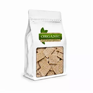 پولکی کنجدی عسلی چیپسی ارگانیک - 250 گرم RZT