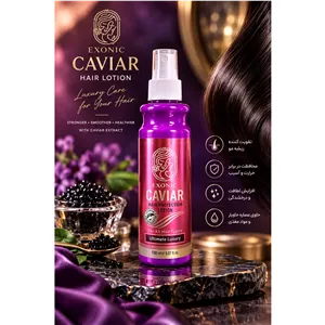 لوسیون محافظ حرارتی مو حاوی عصاره خاوریار