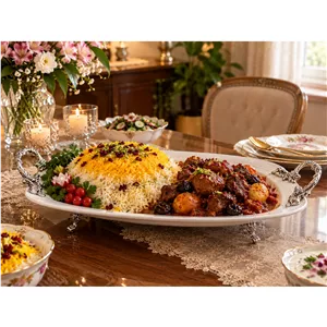 دیس پلو و کباب خوری پایه دار، دسته پیوتر