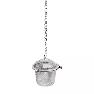 صافی چای استیل زنجیر دار،صافی چای توپی
