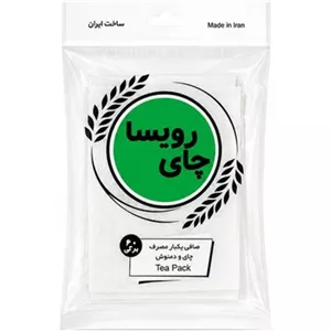 فیلتر چای و دمنوش رویسا بسته 60 عددی