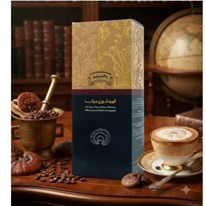 قهوه موکا با قارچ گانودرما
