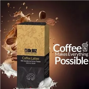 قهوه لاته با قارچ گانودرما