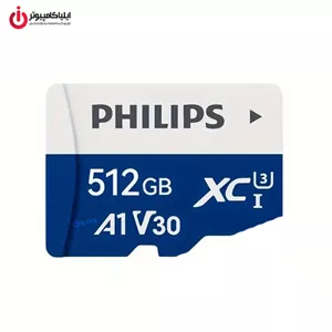 کارت حافظه MicroSD فیلیپس مدل PHILIPS FM62TF512B 93 ظرفیت 512 گیگابایت