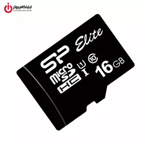 کارت حافظه Micro SD سیلیکون پاور مدل Silicon Power Elite SP016GBSTHBU1V10 ظرفیت 16 گیگابایت