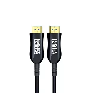 کابل HDMI V2.0 کی نت پلاس مدل KP-CHAOC100 طول 10 متر
