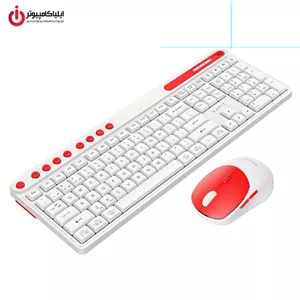 کیبورد و موس وایرلس و بلوتوث هویت مدل HAVIT KB271WB