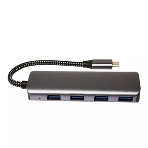 هاب 4 پورت Type C کی نت مدل K-NET K-HUCMHC320