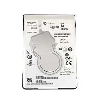 هارد لپ تاپی برند سیگیت ظرفیت 2 ترابایت مدل ST2000VT000 نو و آکبند گارانتی یکساله