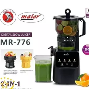 عصاره گیر آهسته و بستنی ساز دیجیتال مایر (Maier) مدل MR-776