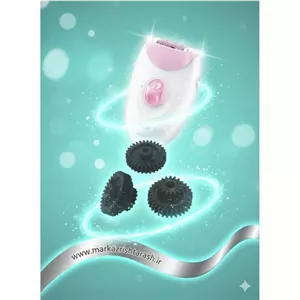 چرخ دنده مشکی وسط موکن براون مدل Silk Epil 3