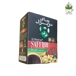چای 100 گرمی هل و زعفران- دوغزال