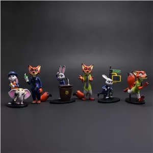 فیگور جودی هابس و نیک وایلد زوتوپیا (Zootopia)