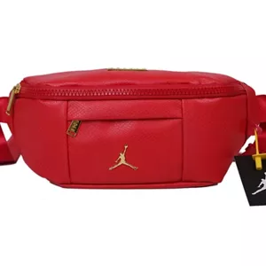 کیف کمری و کراس بادی جردن قرمز مدل چرم Jordan Waist Bag