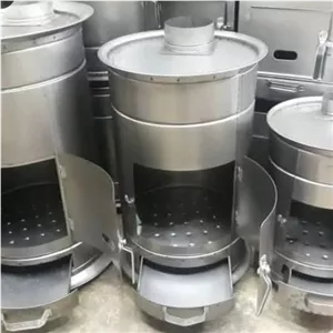 بخاری هیزمی استوانه ای با کیفیت(پس کرایه)