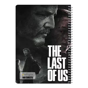 دفتر شطرنجی 100 برگ سیمی کارنیکا طرح لست اف اس The Last of Us کد 63853 65J