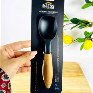 اسکوپ بستنی دسته چوبی Bless