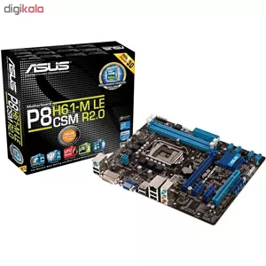 مادربردد h61 asus