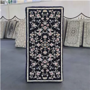 پشتی 1200 شانه مانداناطرح مادمازل سرمهای