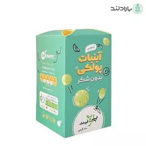 آبنبات پولکی بدون شکر لیمویی بیلو - 210 گرم