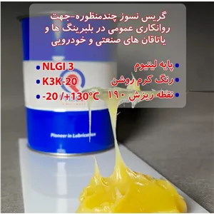 گریس نسوز پایه لیتیوم پریکسول