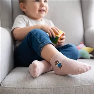 جوراب پسرانه گلدوزی تدی پنبهای ایرانی