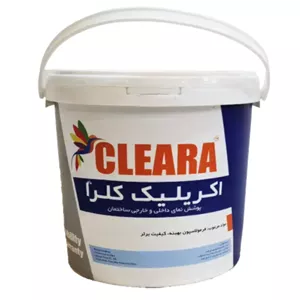 رنگ اکریلیک نما زرد کلرا