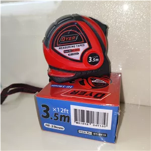 متر نشکن دایر 3 5 متری برند DYER اصلی مدل DT-5015 دارای قفل و بند آویز فونت درشت و خوانا (کیفیت عالی خانگی و صنعتی)