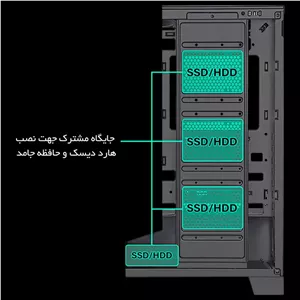 کیس کامپیوتر اوست GT-AQ16-MB