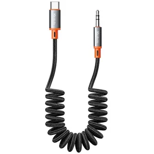 کابل تبدیل تایپسی به جک 3.5 میلیمتری صدا مک دودو Mcdodo CA-0900 Castle Series Type-C to DC3.5 Male Coil Cable
