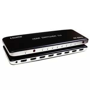 سوییچ 7 پورت HDMI کی نت K-S727 + ریموت کنترل