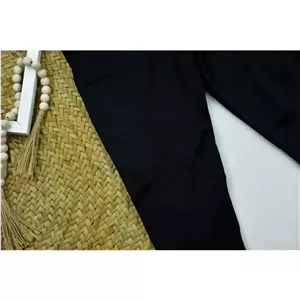 لگ زنانه باشگاهی برمودا مشکی جنس اسپاندکس فری سایز