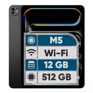 تبلت 13 اینچ اپل مدل IPad Pro 2025 M5 Wi-Fi ظرفیت 512 گیگابایت و رم 12 گیگابایت، رزولوشن دوربین 12 مگاپیکسل، پشتیبانی از