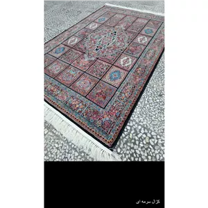 فرش ماشینی ورژن کژال سرمه ای 12متری 500شانه طرح700 تراکم 2250 پس کرایه 